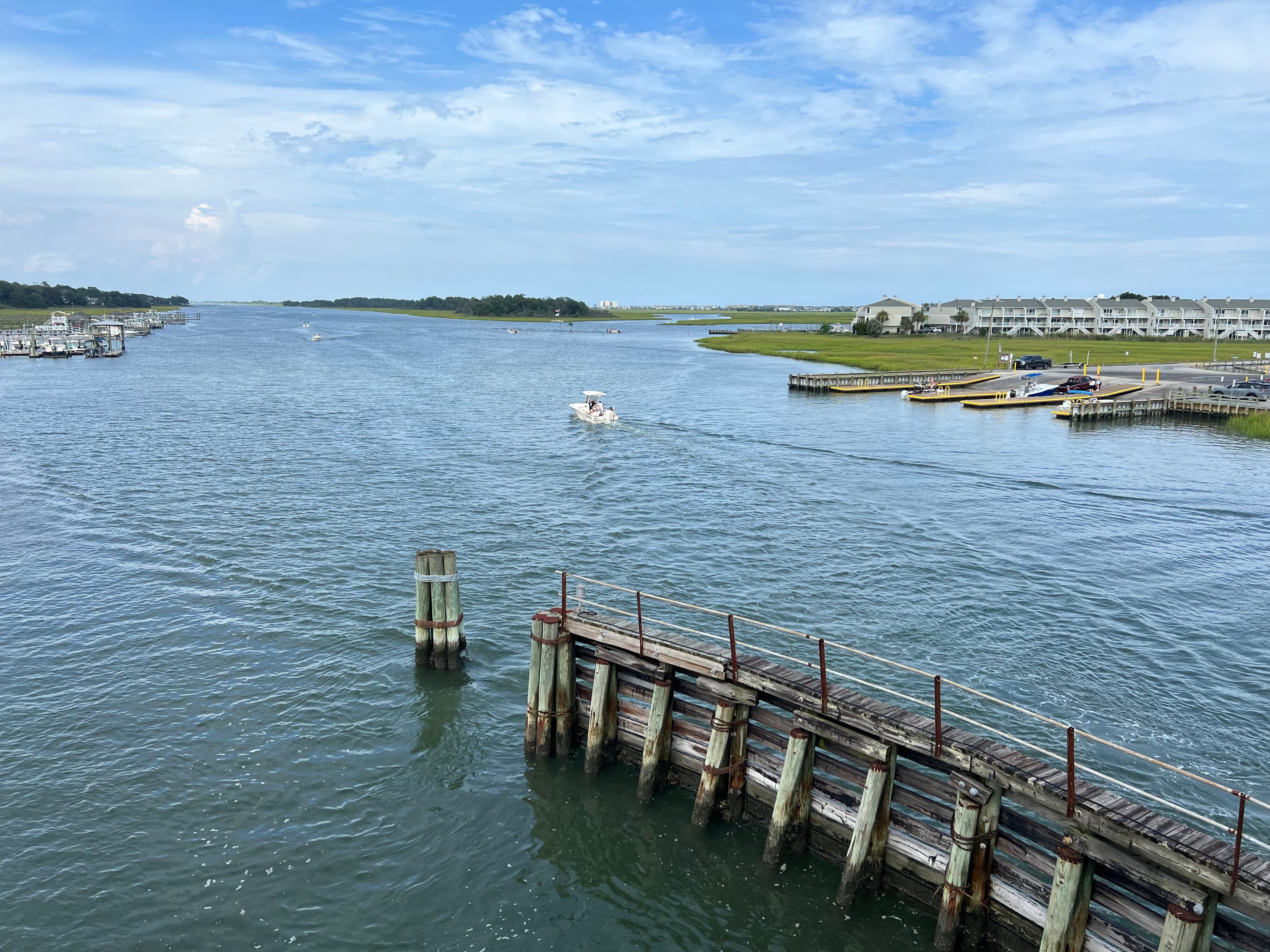 Wrightsville Beach waterway at golden hour